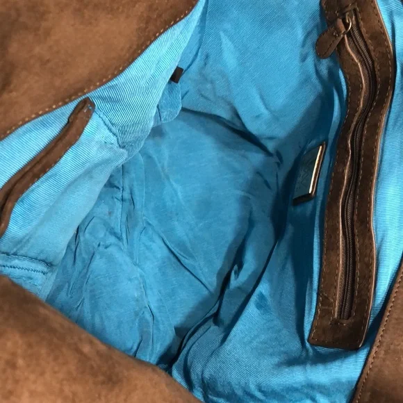 Worth New York Suede Studded Shoulder Bag - Picture 7 of 10